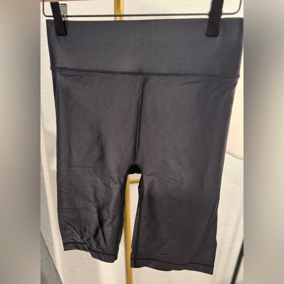 All Access Black High-Waisted Biker Shorts Women’s Size Small Athleisure - Picture 3 of 8